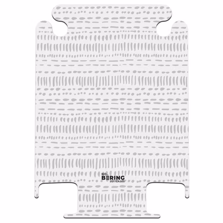 CaseSwap™ - Gray dotted stripe pattern — 1
