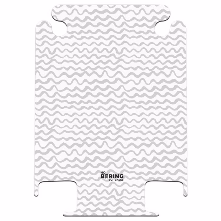 CaseSwap - Gray wavy lines on white — 1
