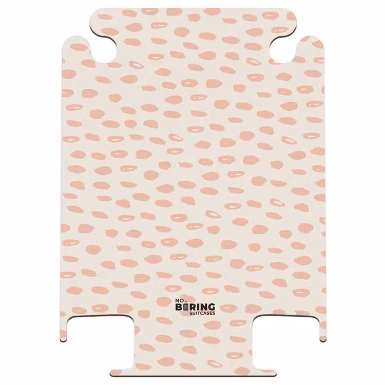 CaseSwap™ - Salmon pink spots on cream color — 1