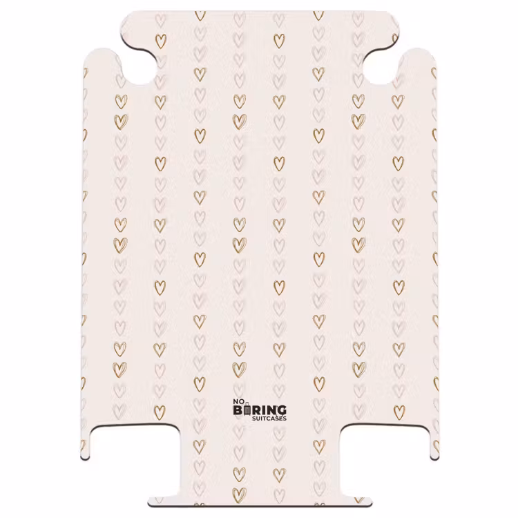CaseSwap™ - Line hearts on beige — 1