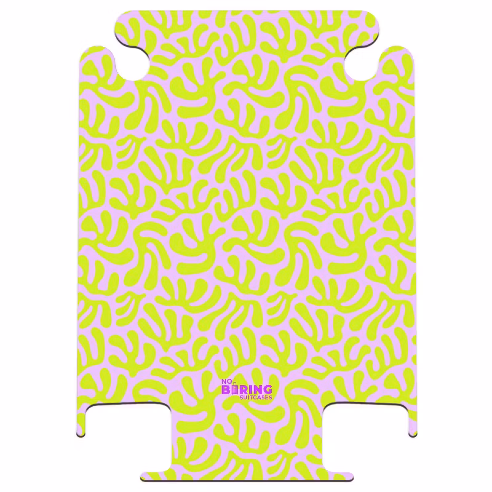 CaseSwap™ - Neon leaves on light pink background — 1