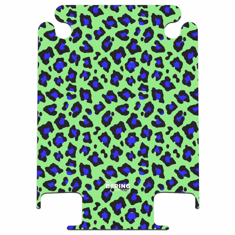 CaseSwap™ - Blue onion horse pattern on green background — 1