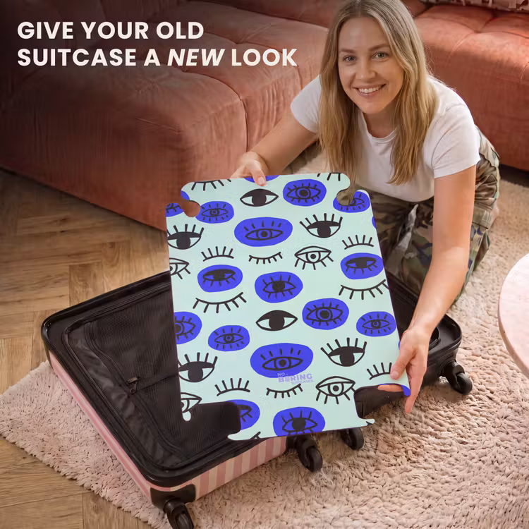CaseSwap - Eye pattern in blue and black — 3