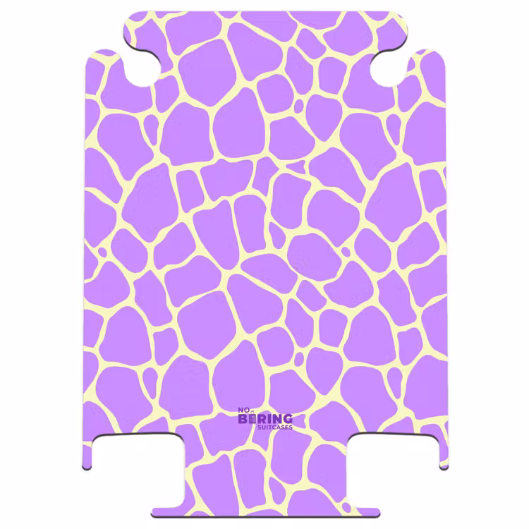 CaseSwap™ - Giraffe print in lavender — 1