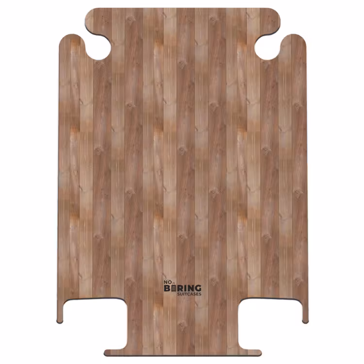 CaseSwap - Red brown with wood texture — 1