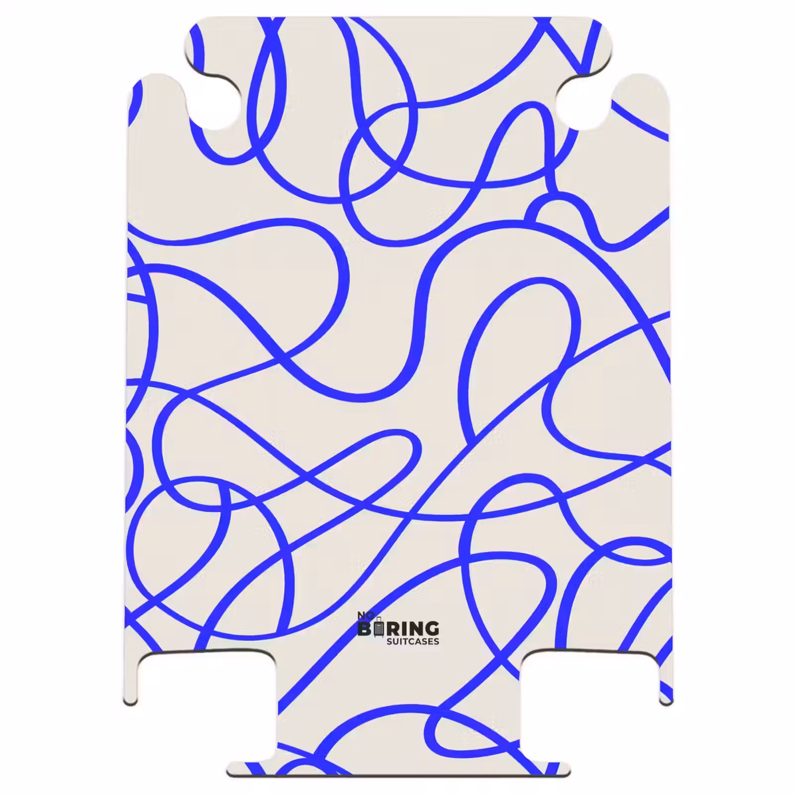 CaseSwap™ - Blue lines on beige background — 1