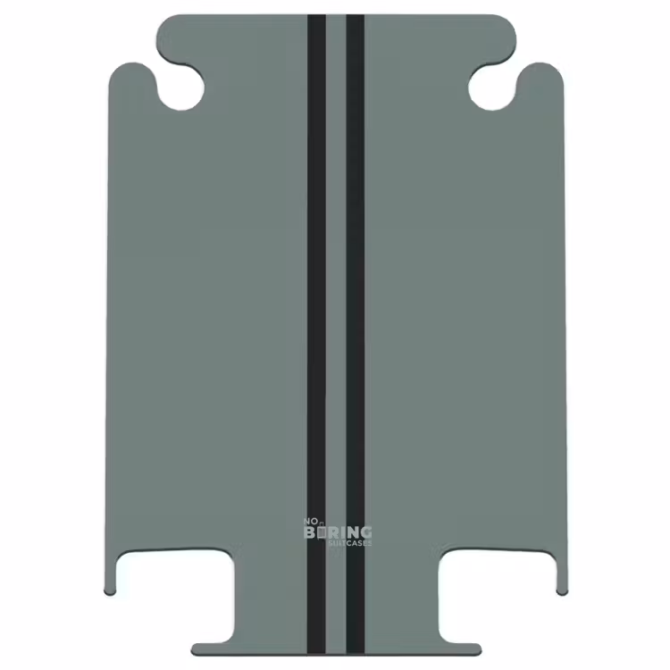 CaseSwap - Green background with double vertical black stripes — 1