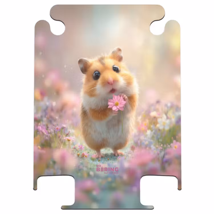 CaseSwap™ - Hamster surrounded by flowers — 1