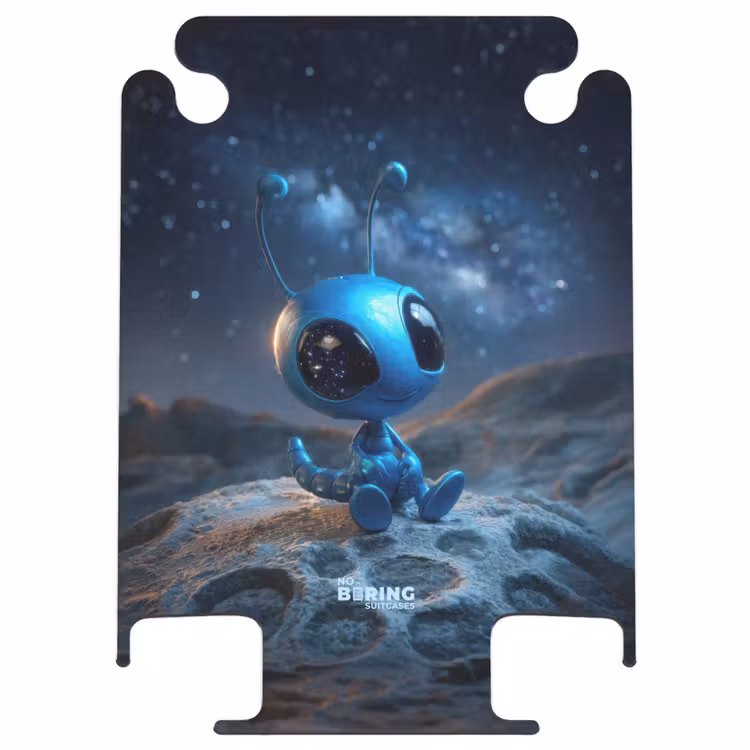 CaseSwap™ - Little blue alien looking at the galaxy — 1
