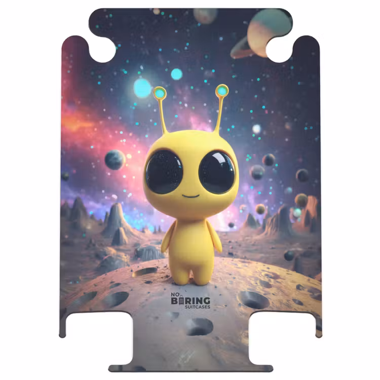 CaseSwap - Yellow alien on a planet — 1