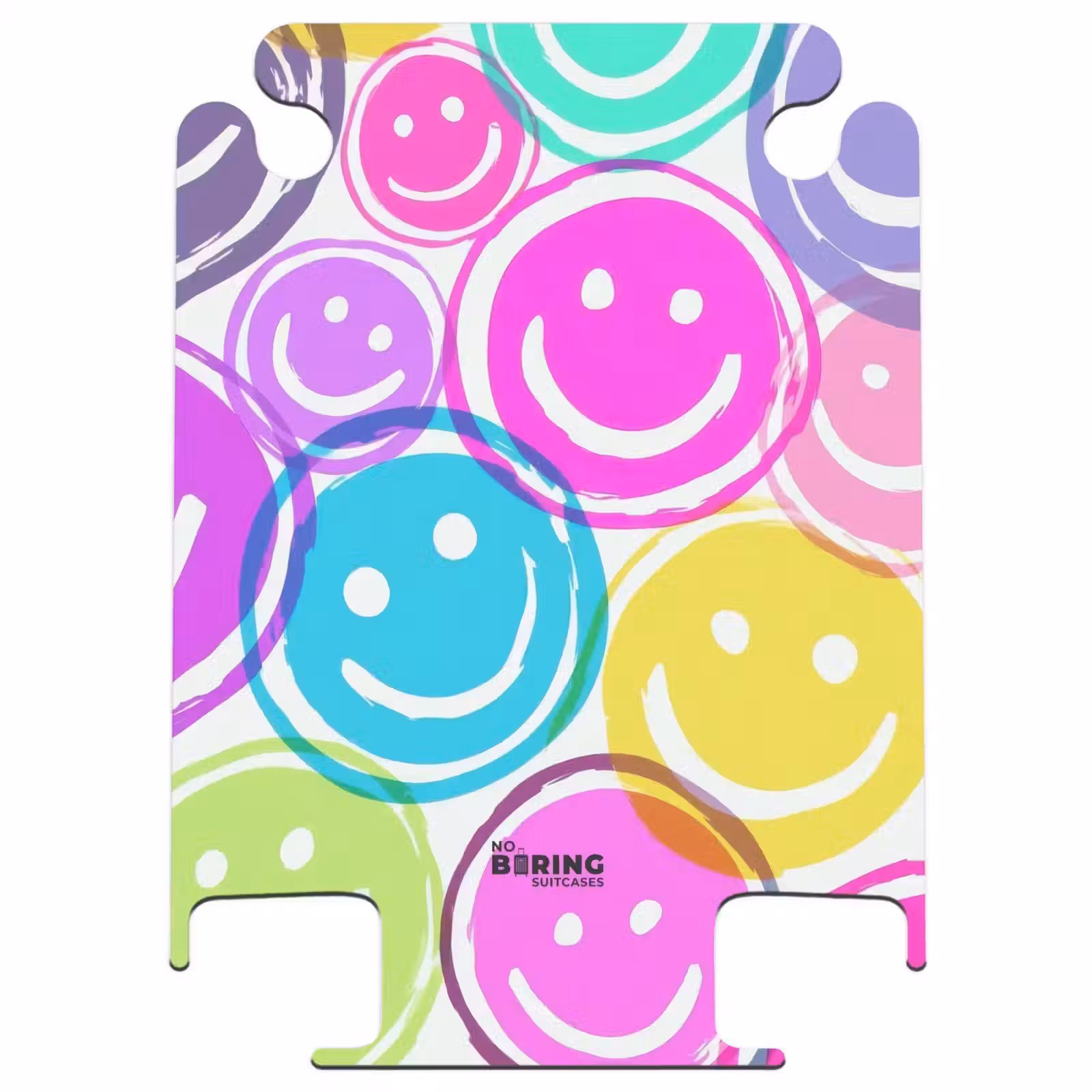 CaseSwap - Colored smiley faces on a white background — 1