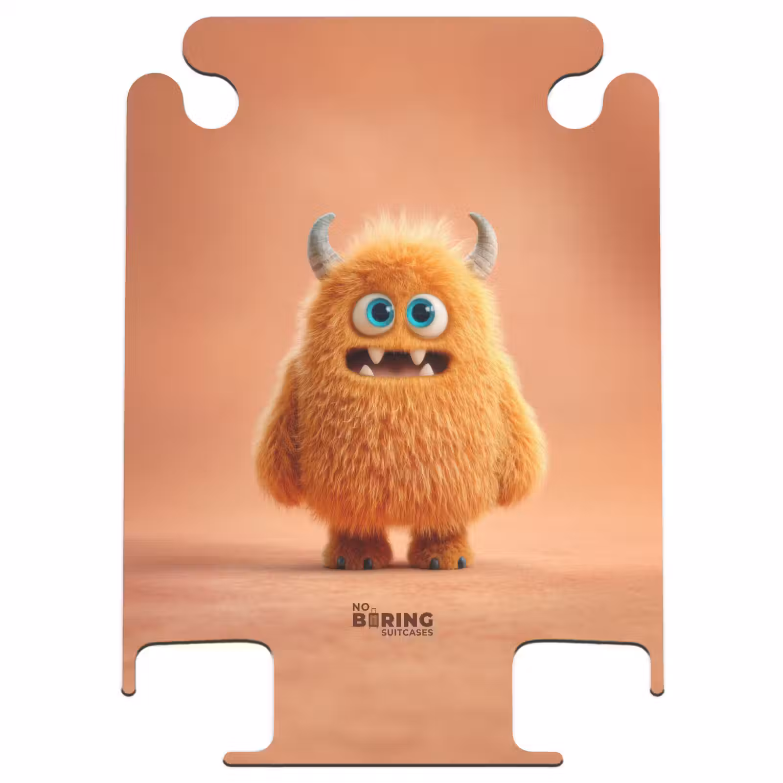 CaseSwap - Orange monster on an orange background — 1