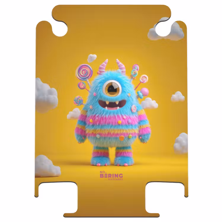 CaseSwap™ - Candy monster on a yellow background — 1