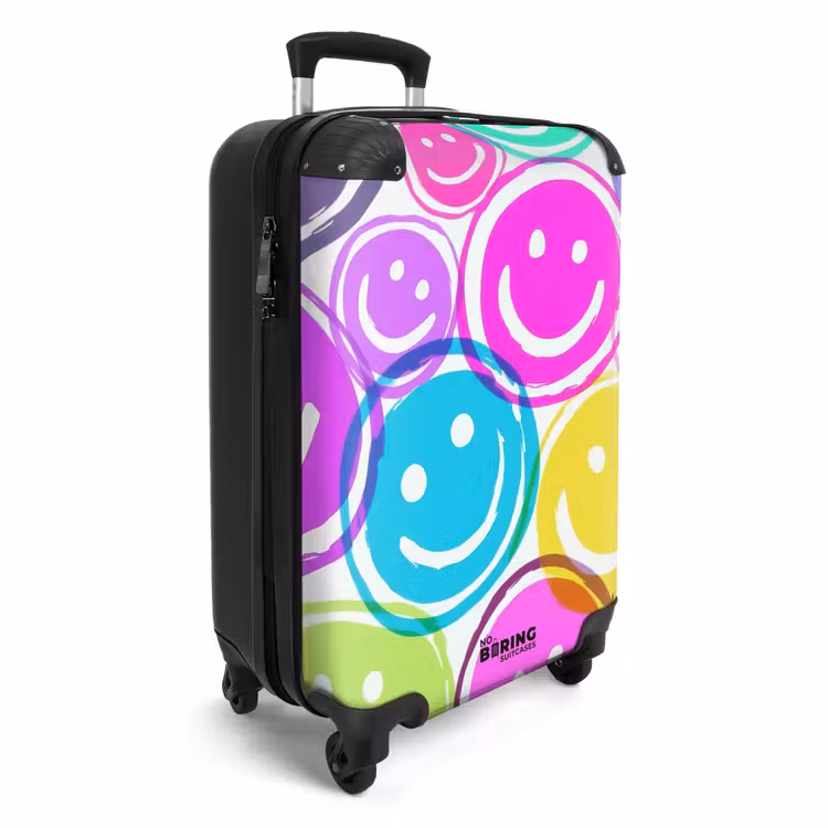 CaseSwap - Colored smiley faces on a white background — 2
