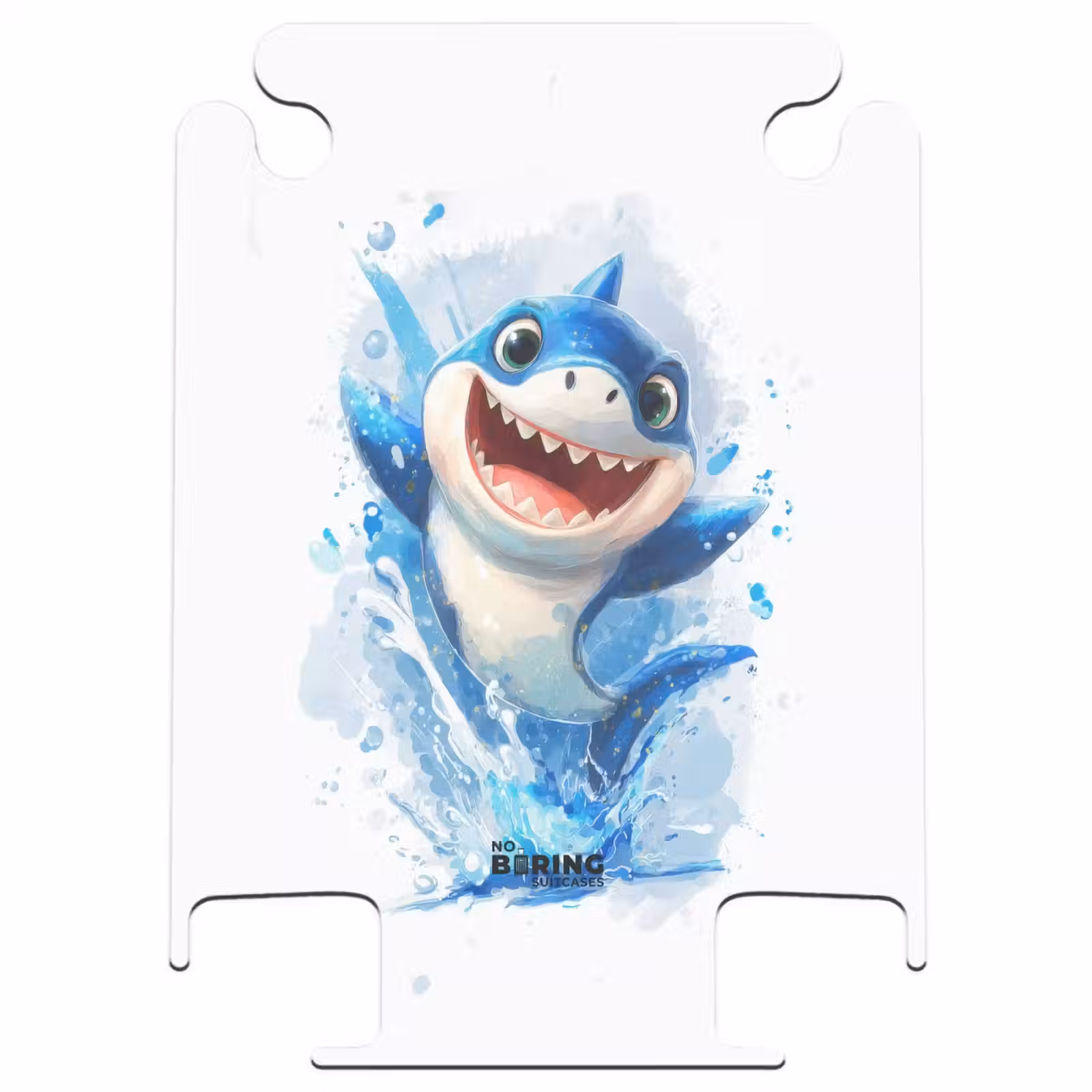 CaseSwap™ - Merry animation shark out of the water — 1