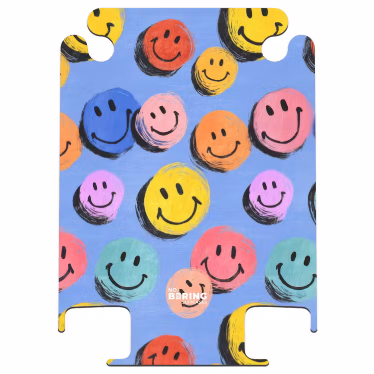 CaseSwap™ - Colorful smiley faces on a blue background — 1