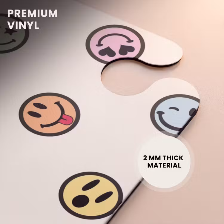 CaseSwap - Different smiley faces on a beige background — 6