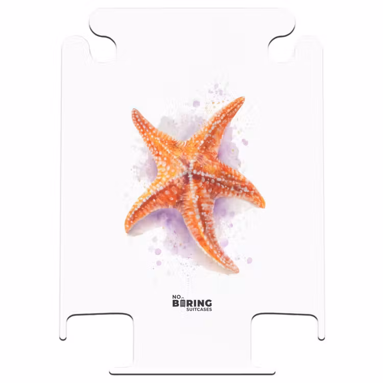 CaseSwap - Orange starfish on a white background — 1