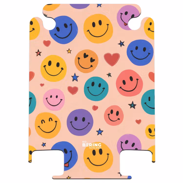 CaseSwap™ - Pattern of colorful smiley faces — 1
