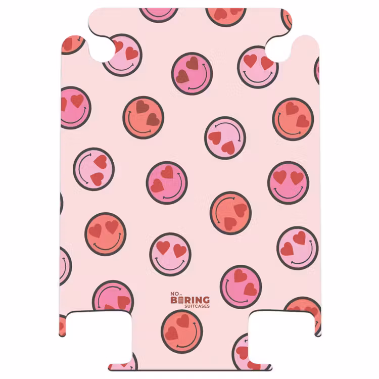 CaseSwap™ - Pink smiley faces on a pink background — 1