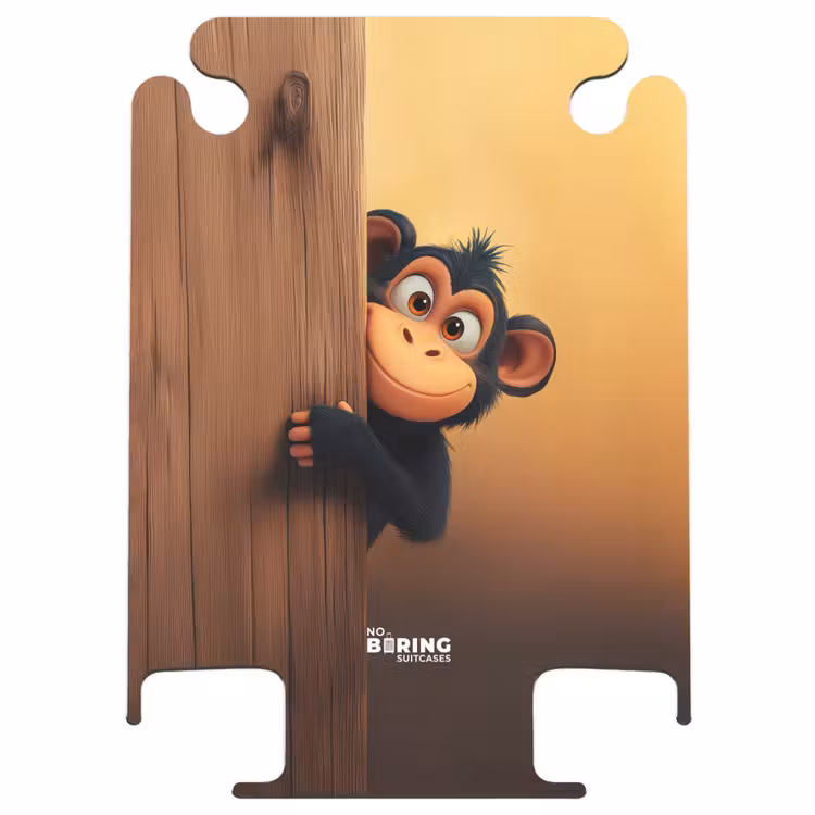 CaseSwap™ - A monkey behind wooden wall — 1