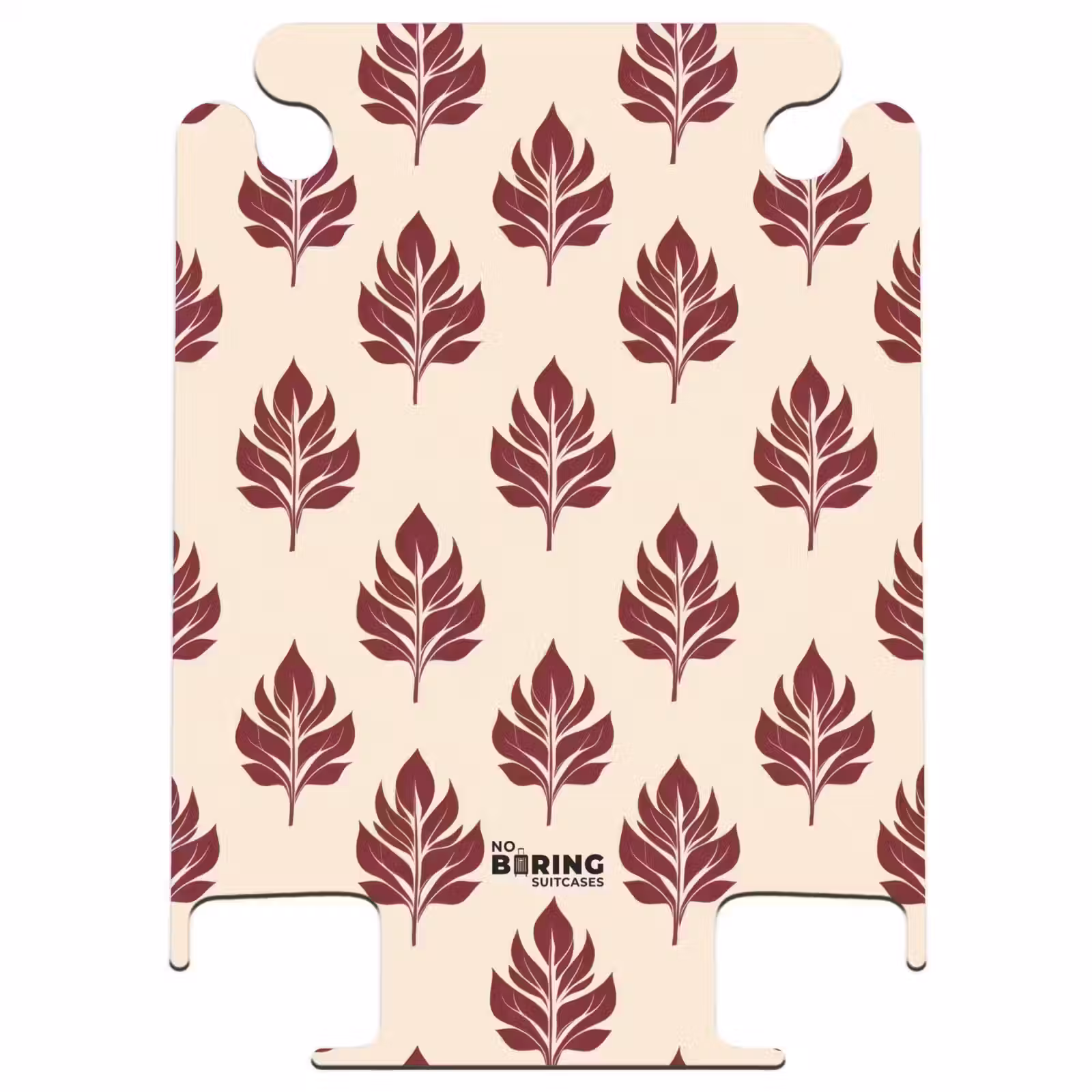 CaseSwap - Botanical - Pattern - Bordeaux — 1