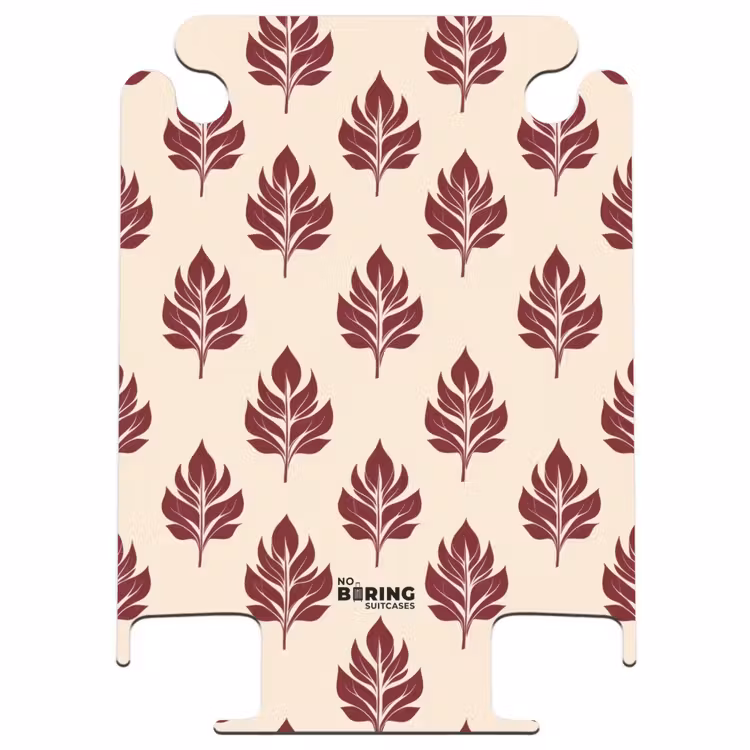 CaseSwap - Botanical - Pattern - Bordeaux — 1
