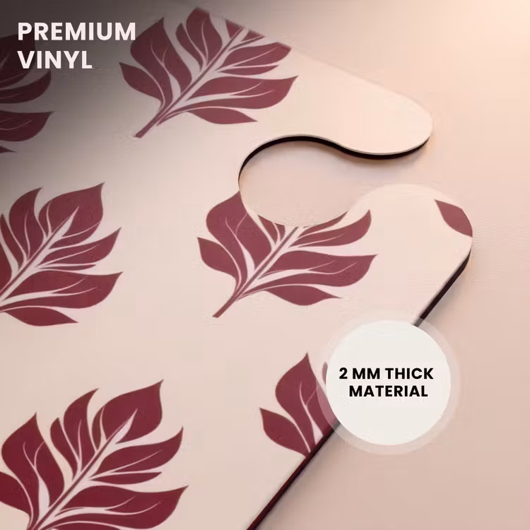 CaseSwap - Botanical - Pattern - Bordeaux — 6