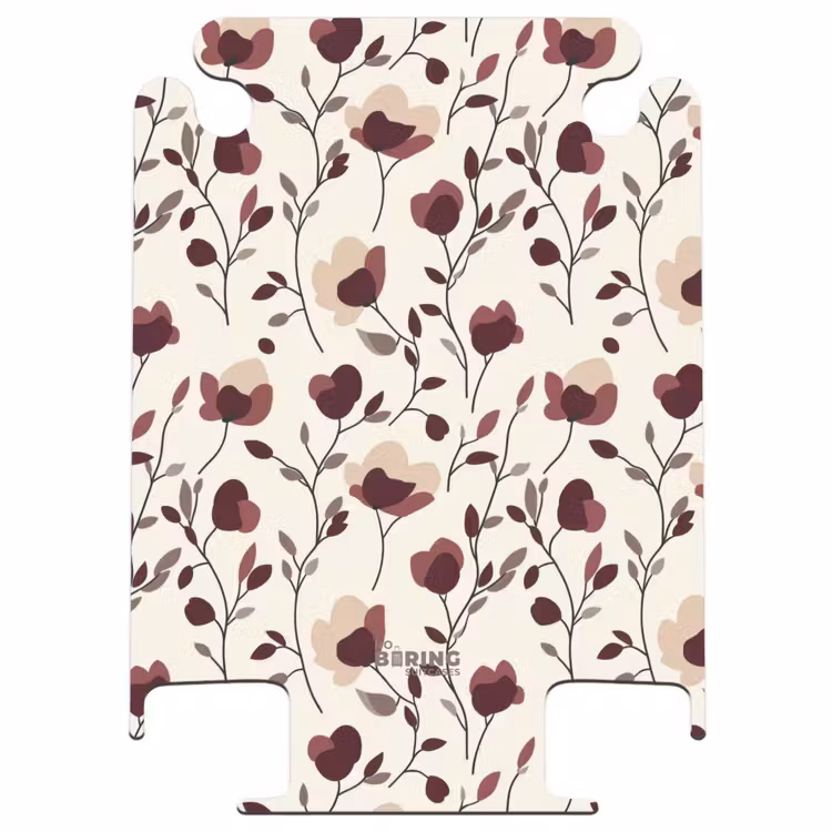 CaseSwap - Flowers - Botanical - Bordeaux — 1