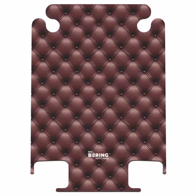 CaseSwap™ - Leather - Pattern - Bordeaux — 1