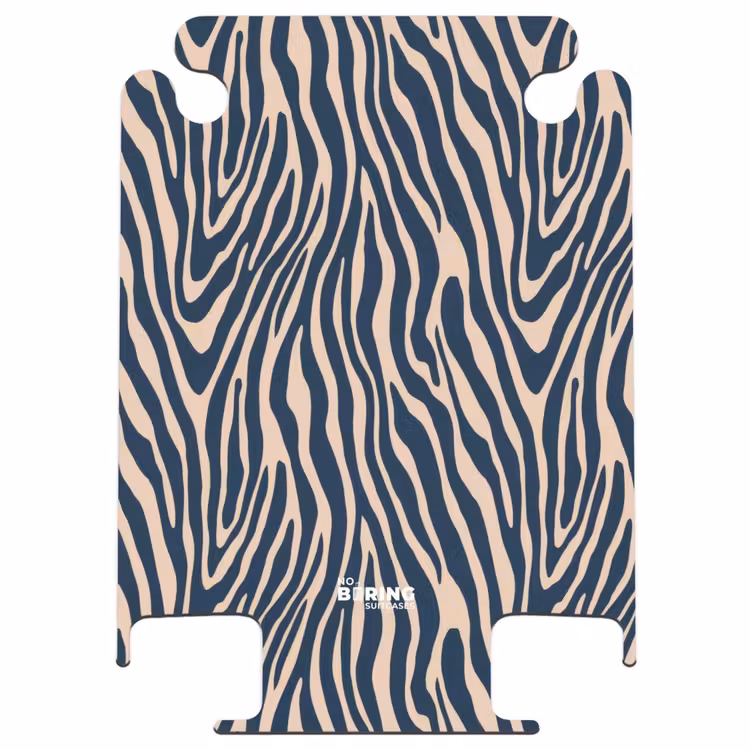 CaseSwap™ - Zebra - Pattern - Blue - Beige — 1