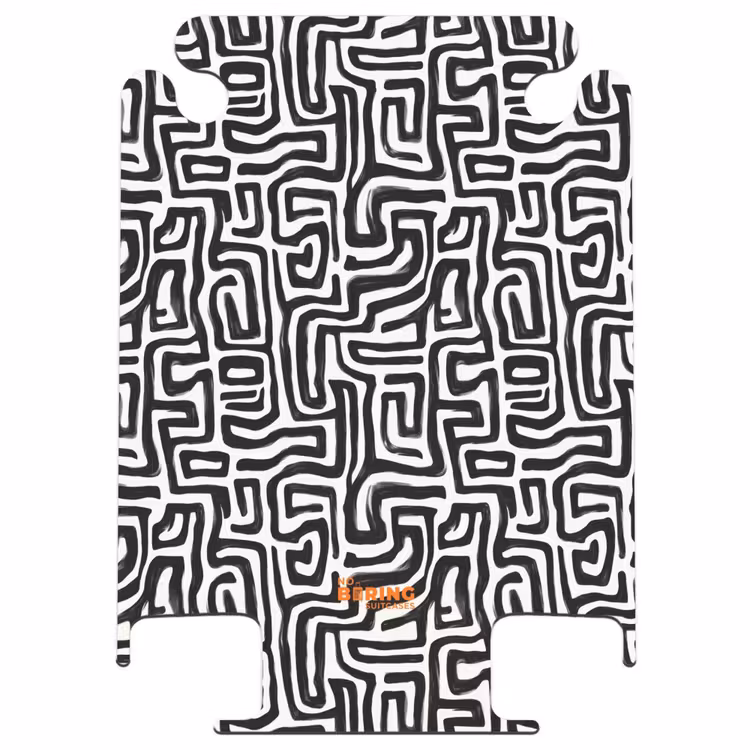 CaseSwap - Graphic - Lines - Black - White — 1