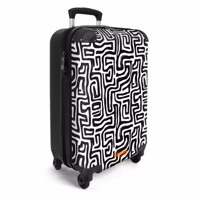 CaseSwap - Graphic - Lines - Black - White — 2
