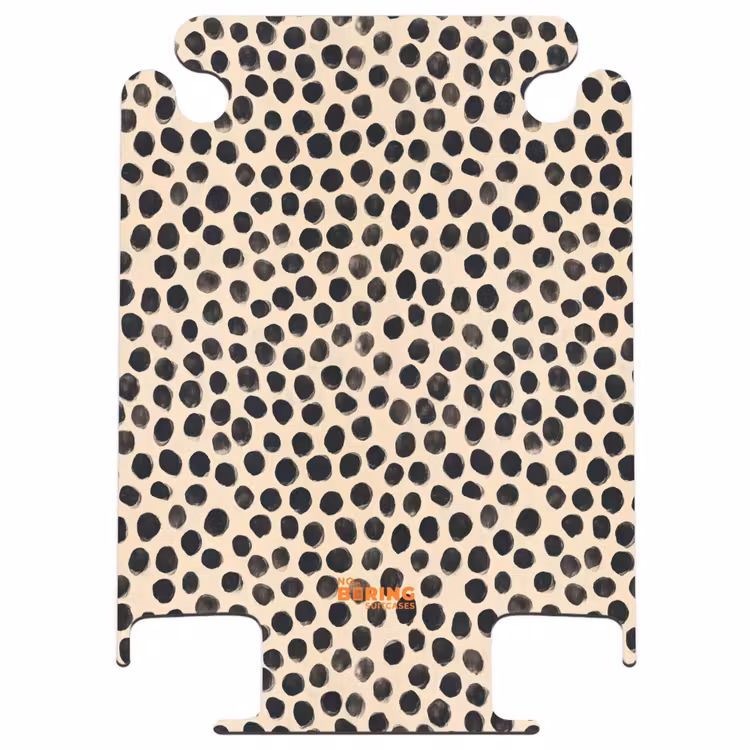CaseSwap™ - Polka dots - Pattern - Black — 1