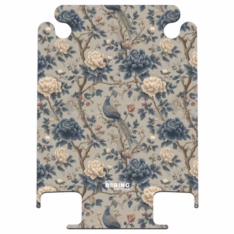 CaseSwap™ - Peacock - Flowers - Blue — 1