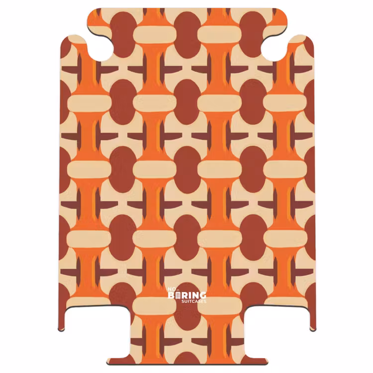 CaseSwap™ - Geometric - Retro - Orange — 1