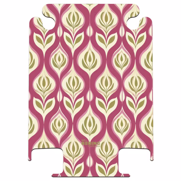 CaseSwap™ - Retro - Floral - Purple — 1