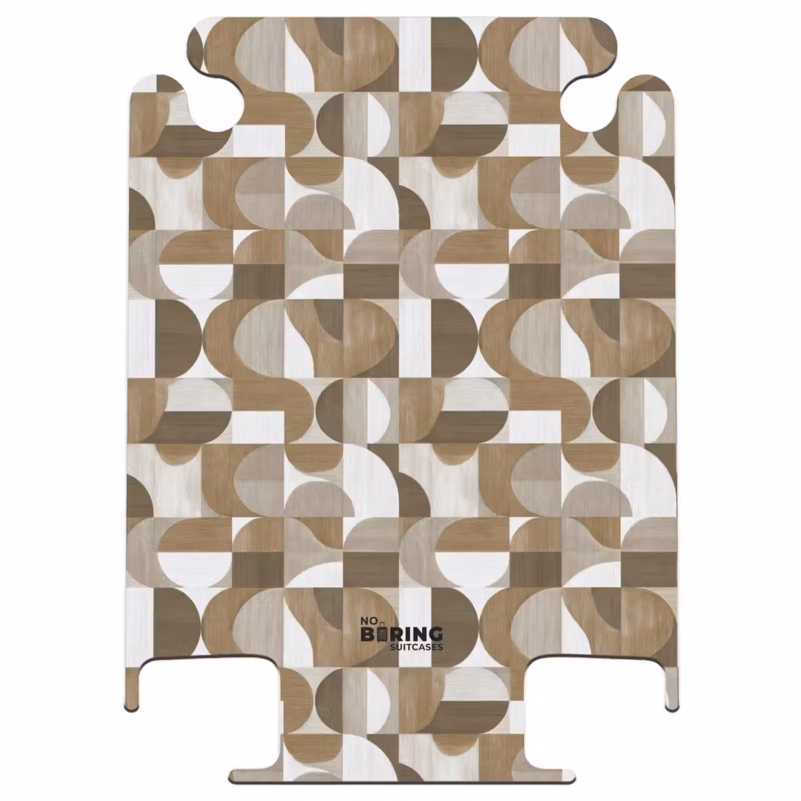 CaseSwap™ - Abstract - Retro - Brown — 1