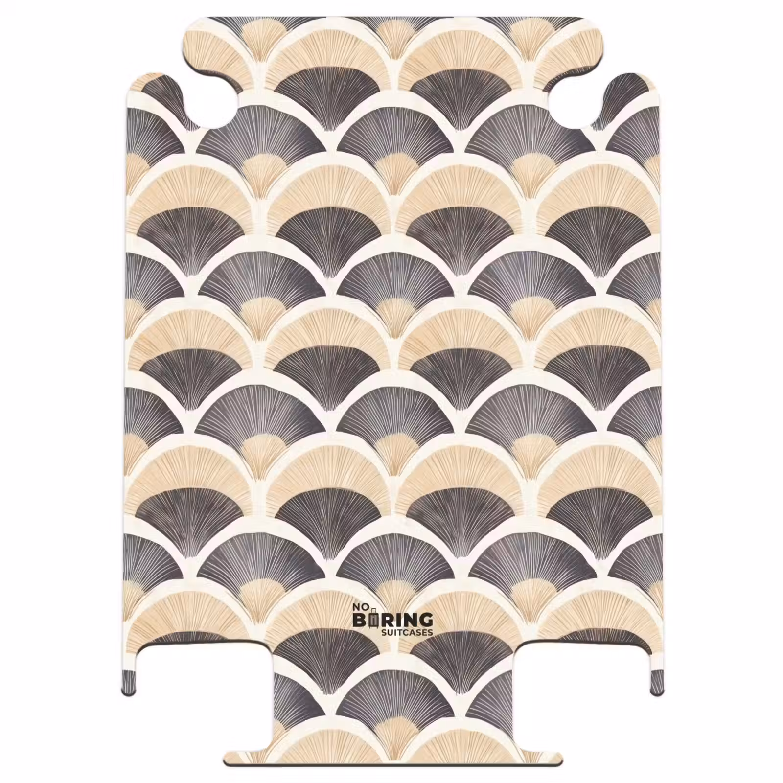 CaseSwap - Fan - Pattern - Black - Beige — 1