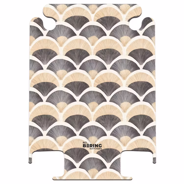 CaseSwap - Fan - Pattern - Black - Beige — 1