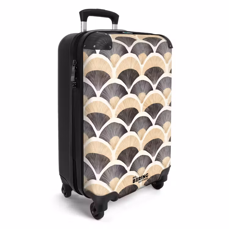CaseSwap - Fan - Pattern - Black - Beige — 2