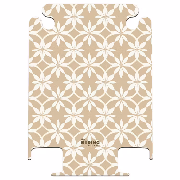 CaseSwap™ - Flowers - Pattern - Beige — 1