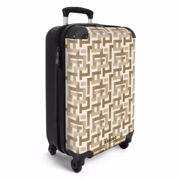 CaseSwap - Geometric - Retro - Brown — 2