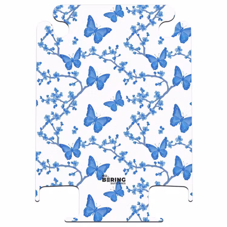 CaseSwap™ - Butterfly - Flowers - Blue — 1