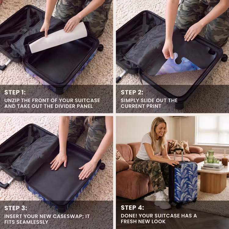 CaseSwap - Leaf - Palm - Blue — 4