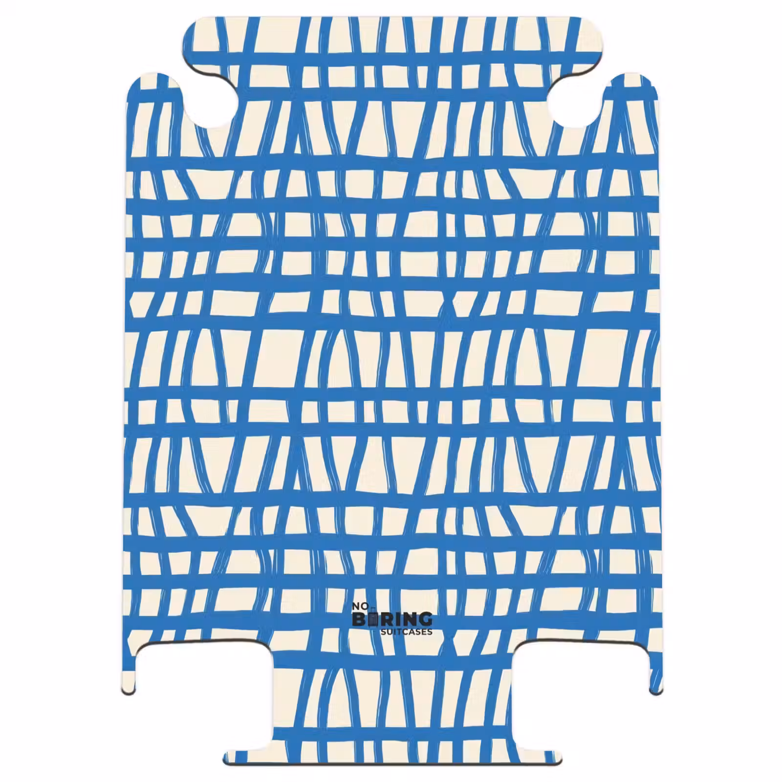 CaseSwap™ - Checkered pattern - Blue - Cream — 1
