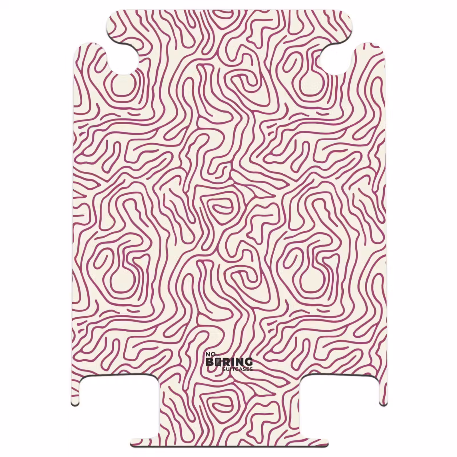 CaseSwap™ - Winding line - Magenta - Cream — 1