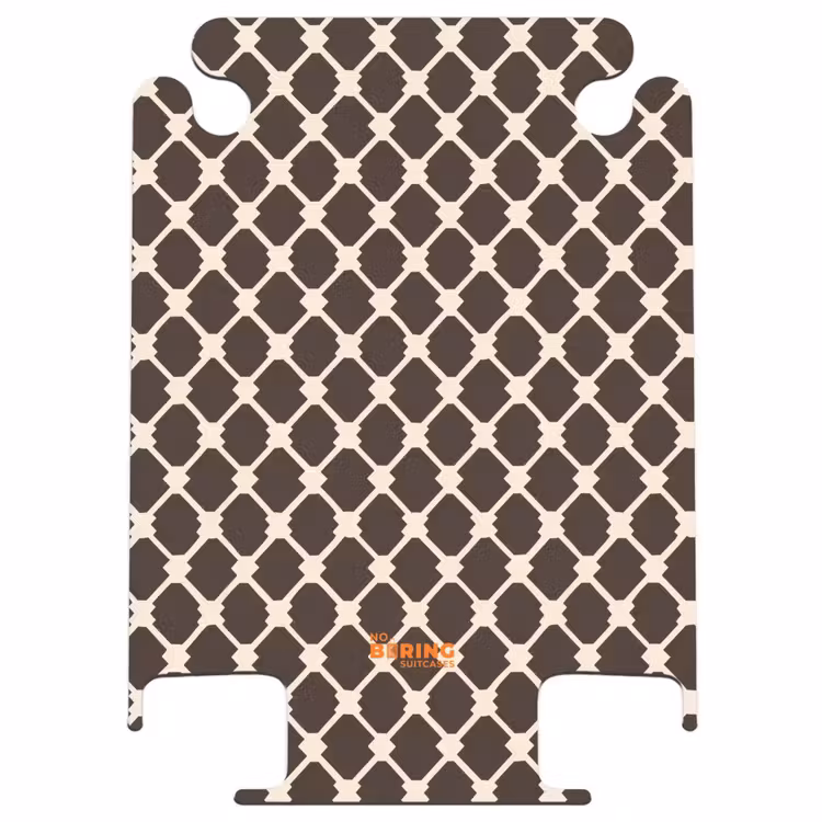 CaseSwap™ - Brown - Checkered pattern - Geometric — 1