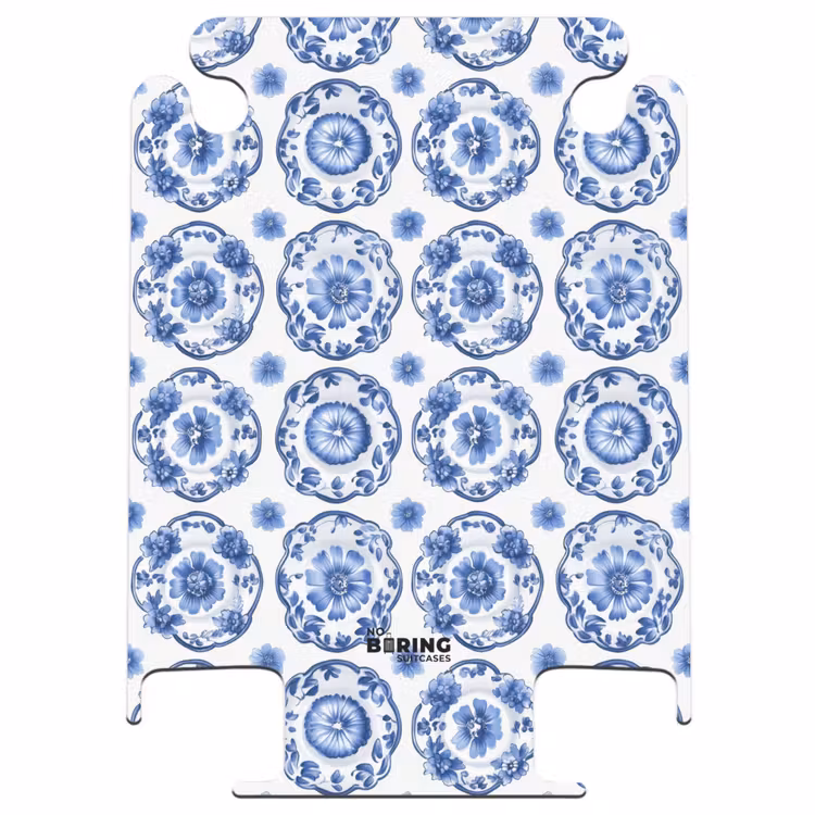 CaseSwap™ - Decorative signs - Flowers - Blue — 1