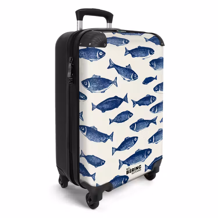 CaseSwap - Fish - Pattern - Blue - White — 2